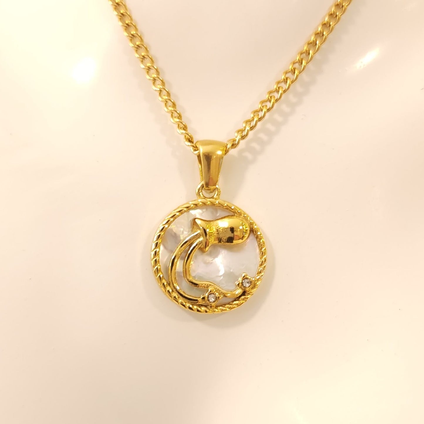 AstroPearl Zodiac Necklace