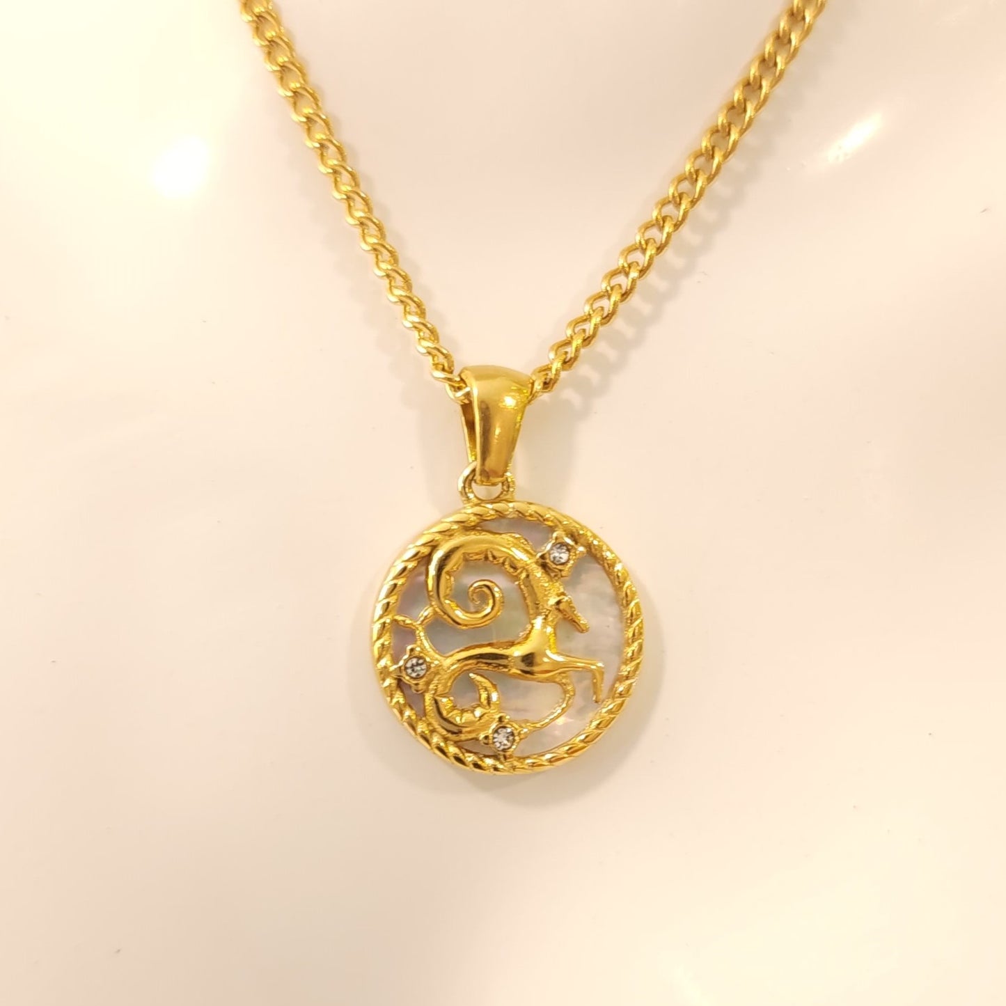 AstroPearl Zodiac Necklace