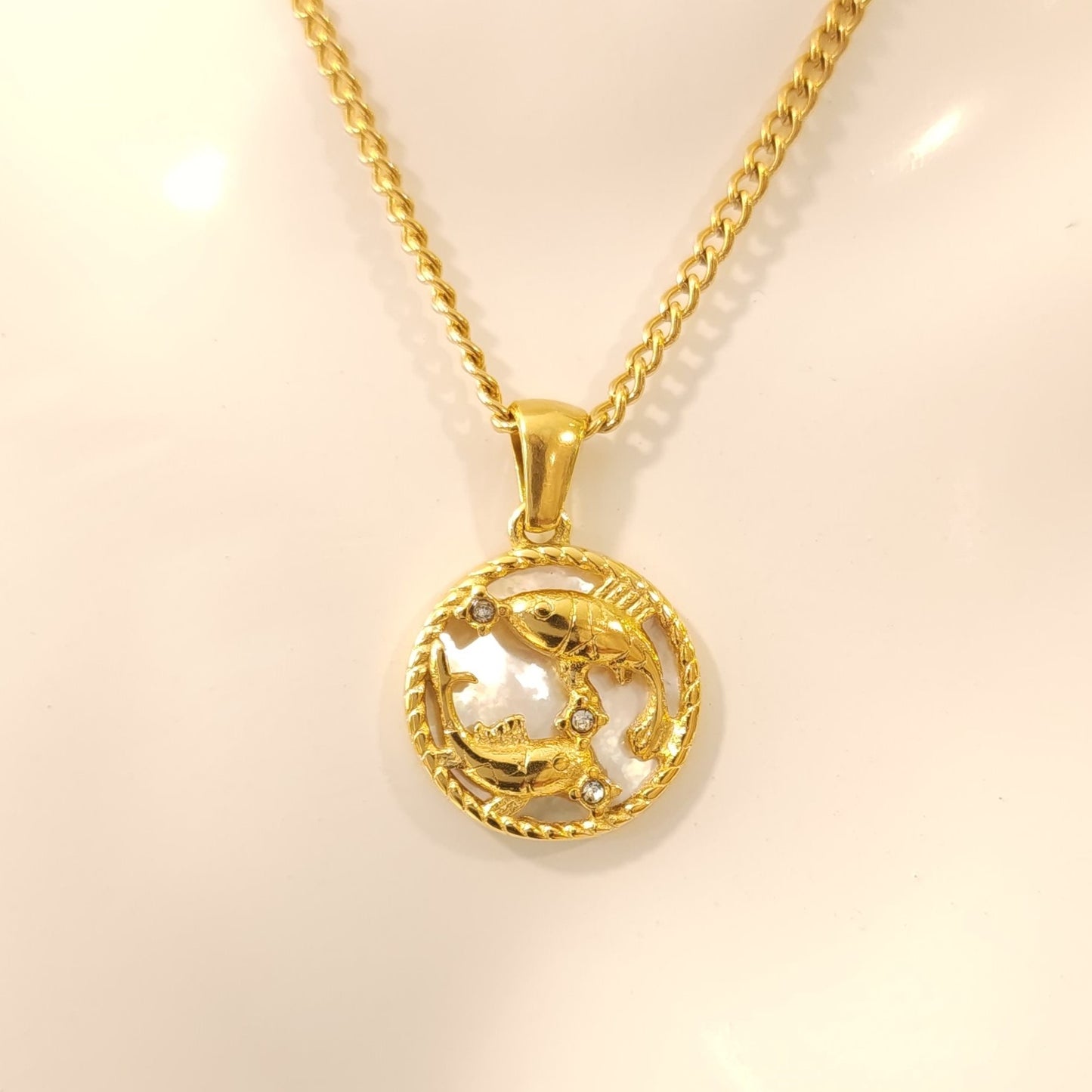 AstroPearl Zodiac Necklace