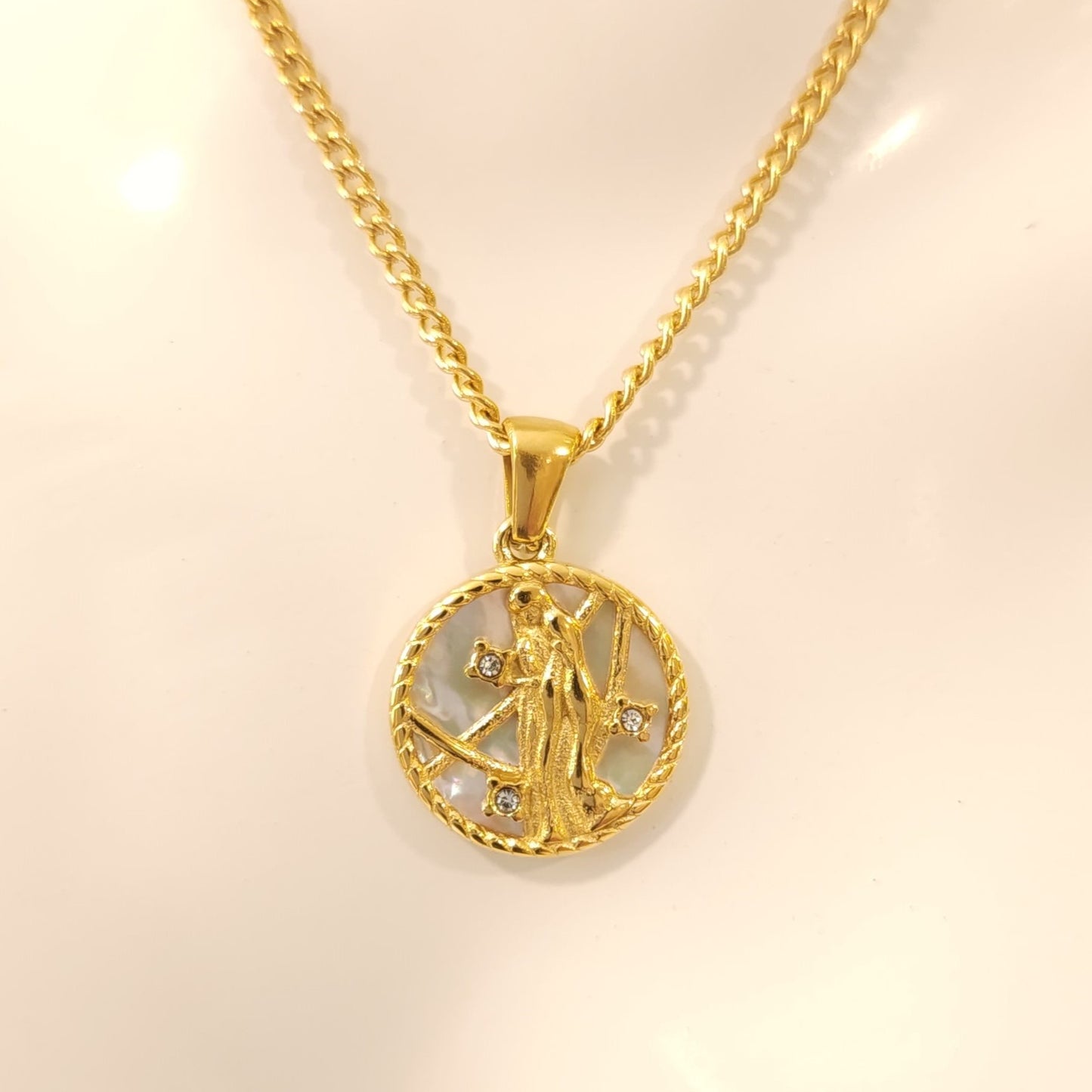 AstroPearl Zodiac Necklace