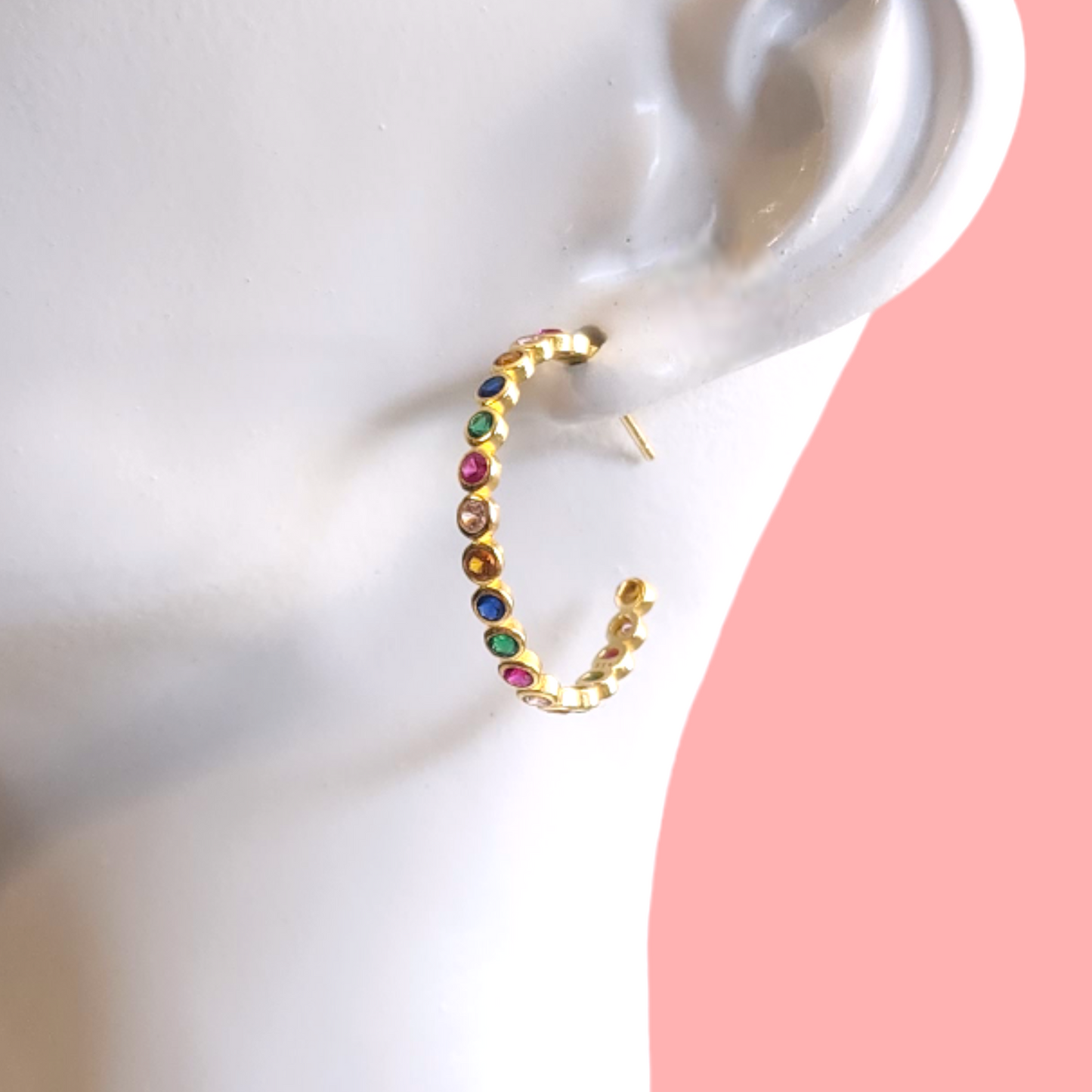 Grace Hoop Earrings